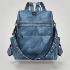 Sac à Dos d'Ordinateur 12 pouces pour Femme Bleu / 12"