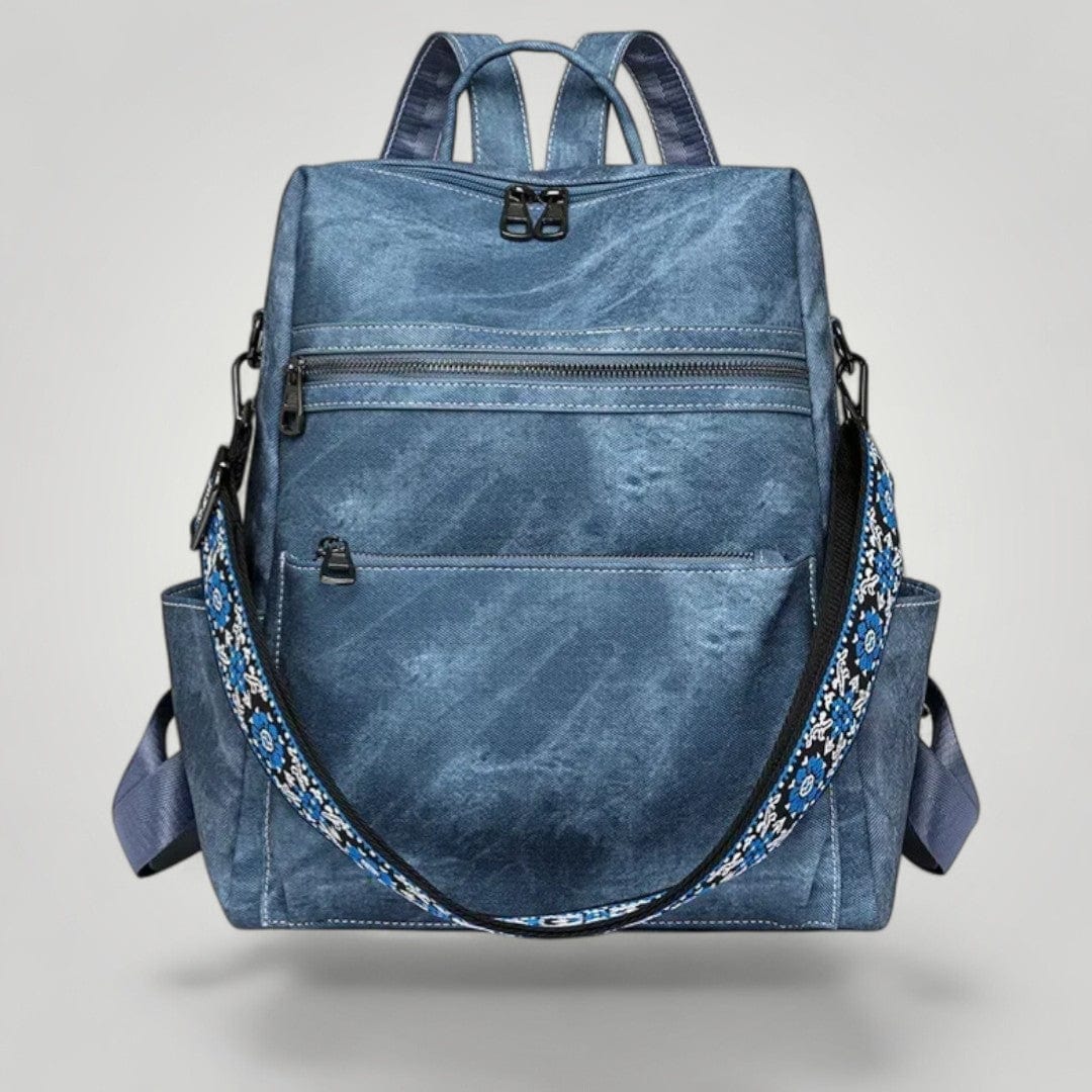 Sac à Dos d'Ordinateur 12 pouces pour Femme Bleu / 12"