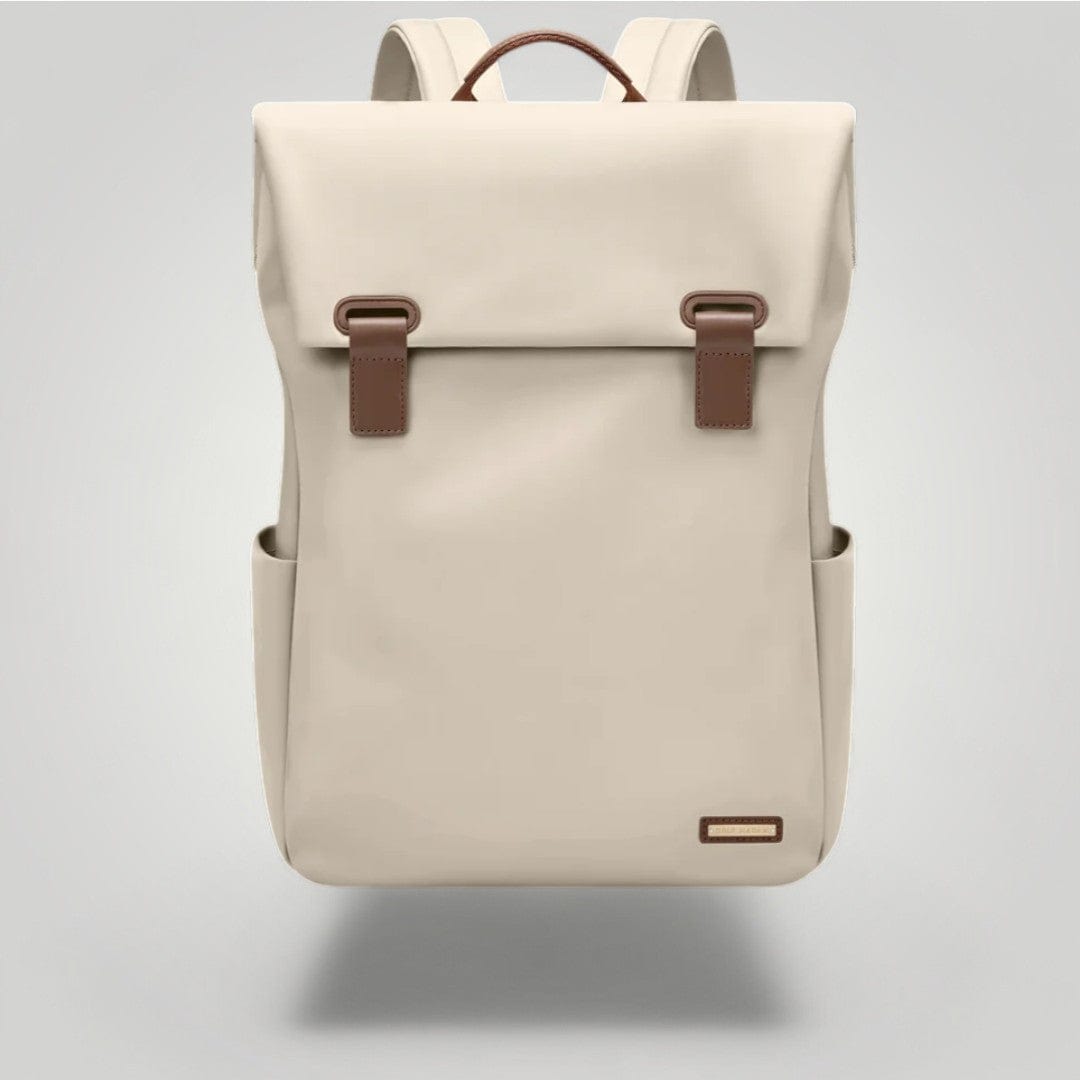 Sac à Dos Femme pour Ordinateur Portable Crème