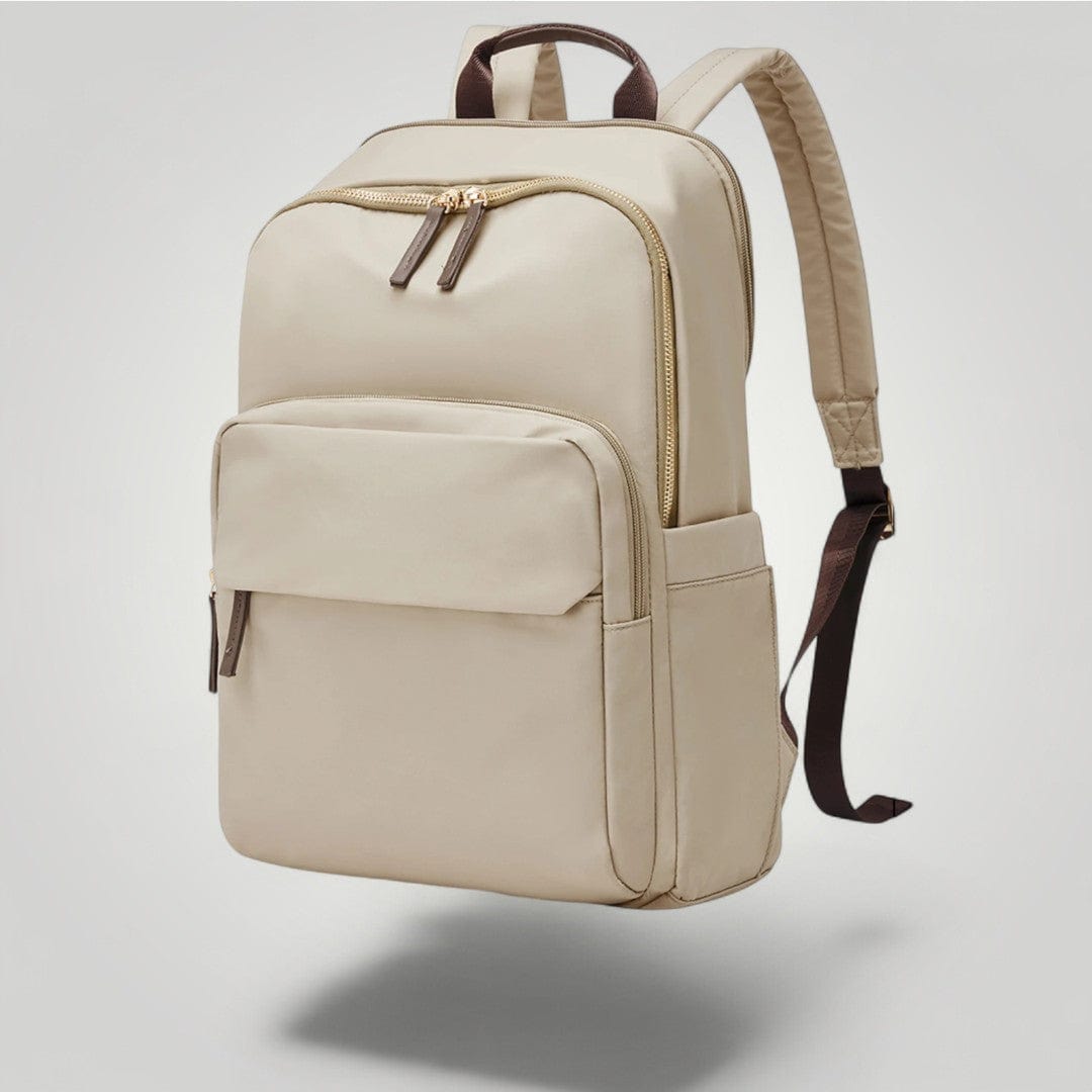 Sac à Dos Léger Ordinateur Femme Crème