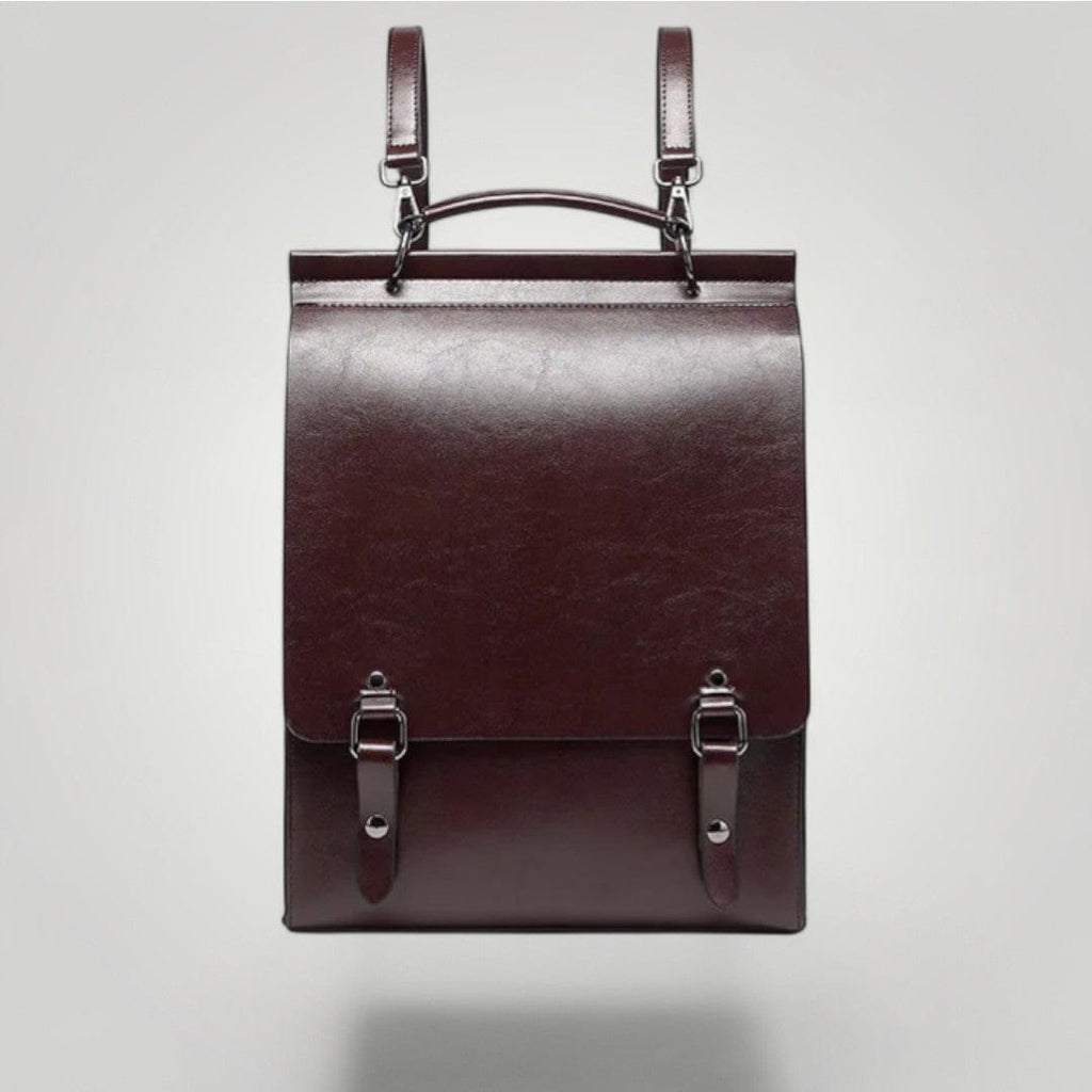 Sac à Dos Ordinateur Femme Cuir Café