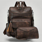 Sac à Dos Ordinateur Femme Luxe Café