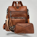 Sac à Dos Ordinateur Femme Luxe Léopard