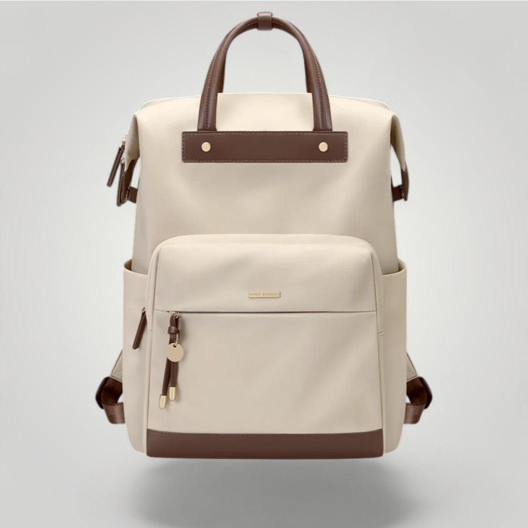 Sac à Dos pour Ordinateur Femme Crème