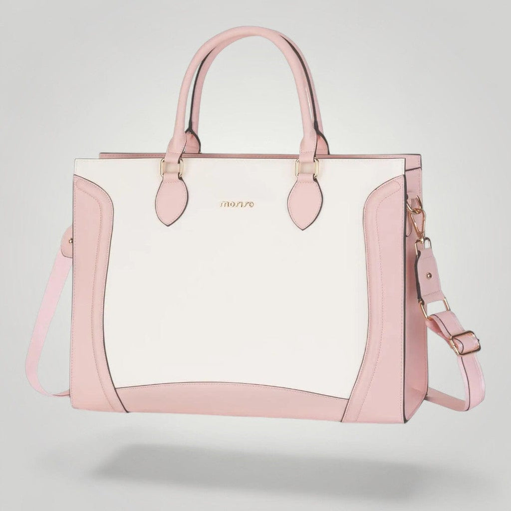 Sac à Main Ordinateur Luxe pour Femme Rose / 16"
