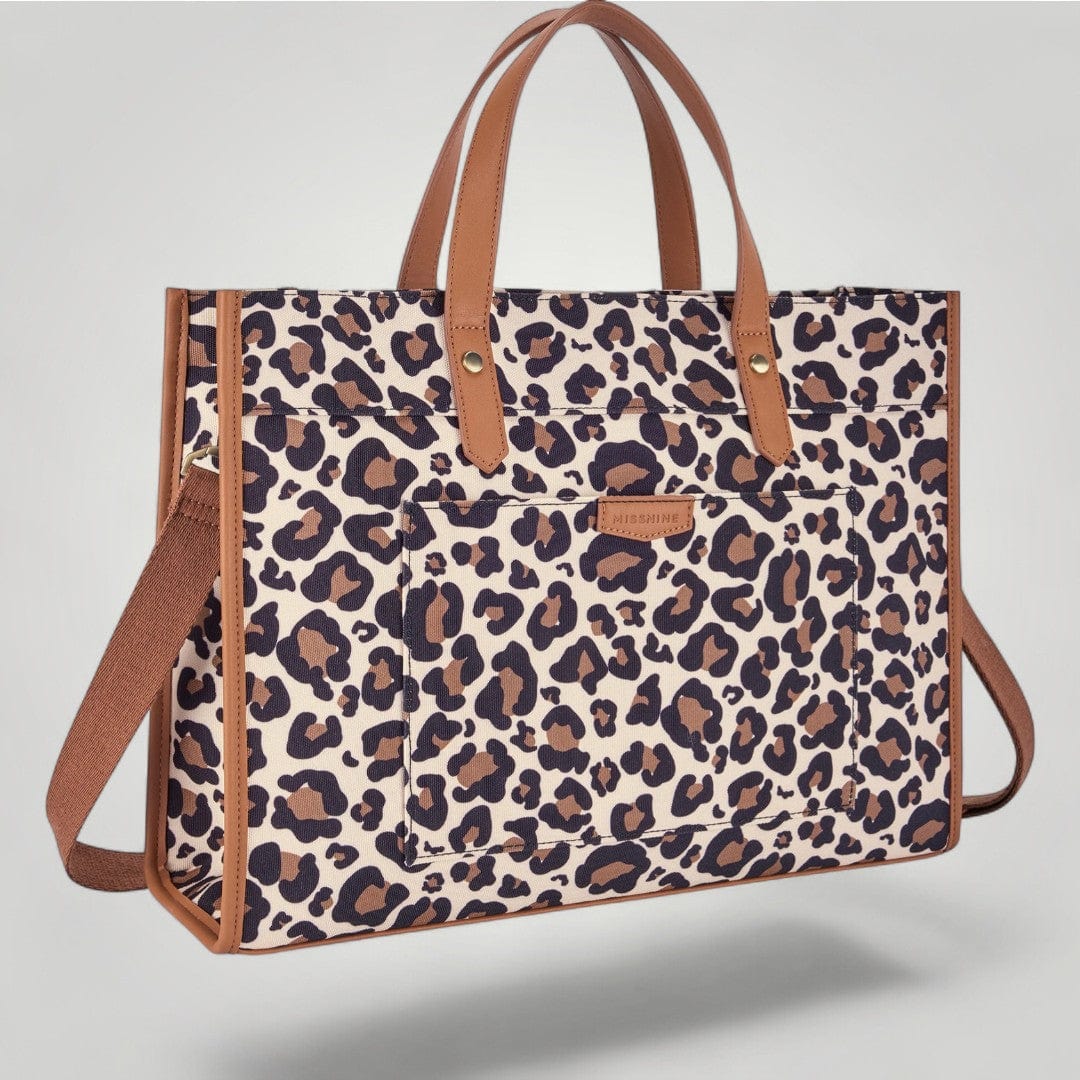 Sac à Main Ordinateur pour Femme 15 pouces Léopard / 15"