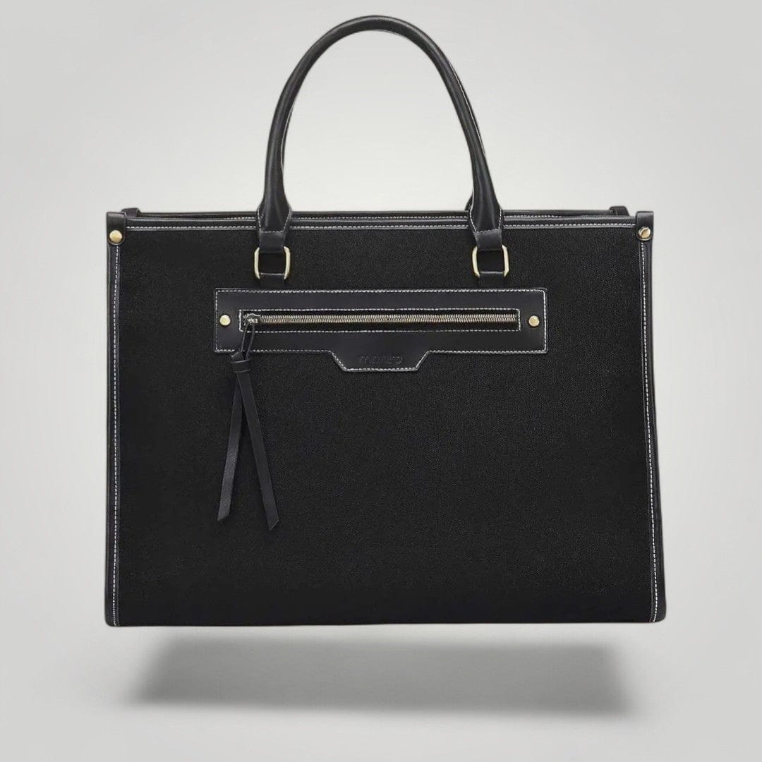 Sac à Main Ordinateur pour Femme Chic Noir / 16"