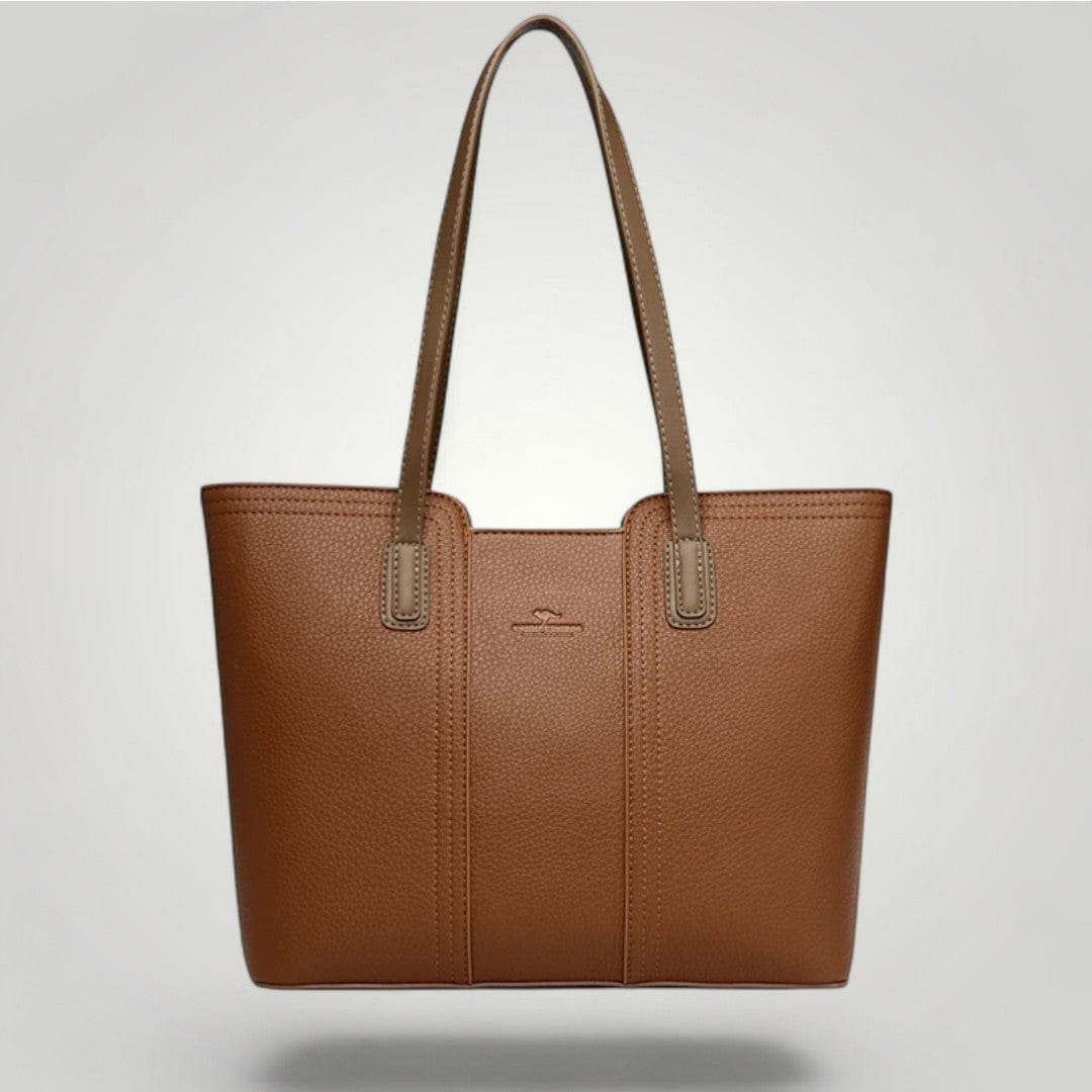 Sac Femme Ordinateur Cuir | 17 pouces Marron