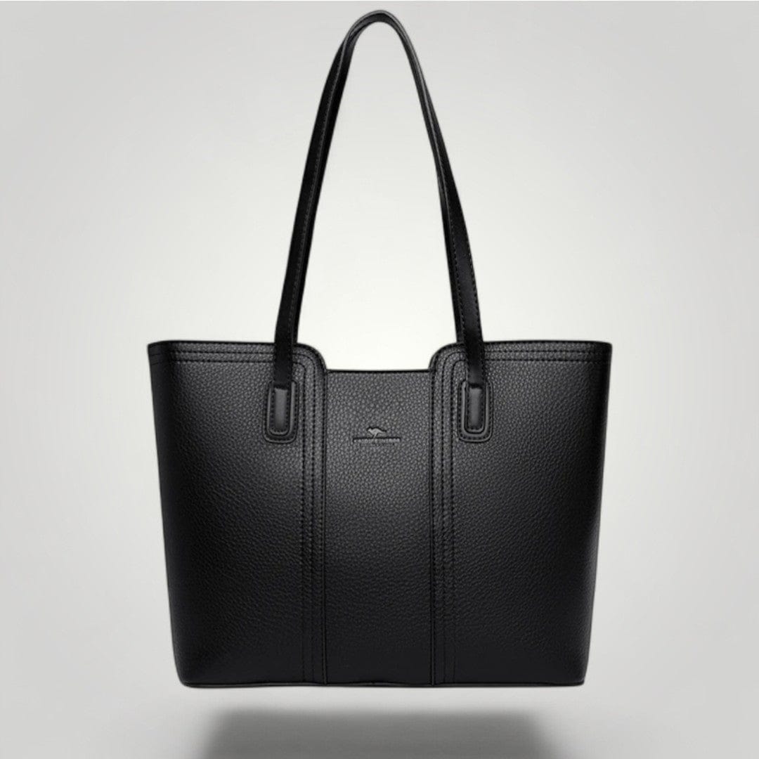 Sac Femme Ordinateur Cuir | 17 pouces Noir