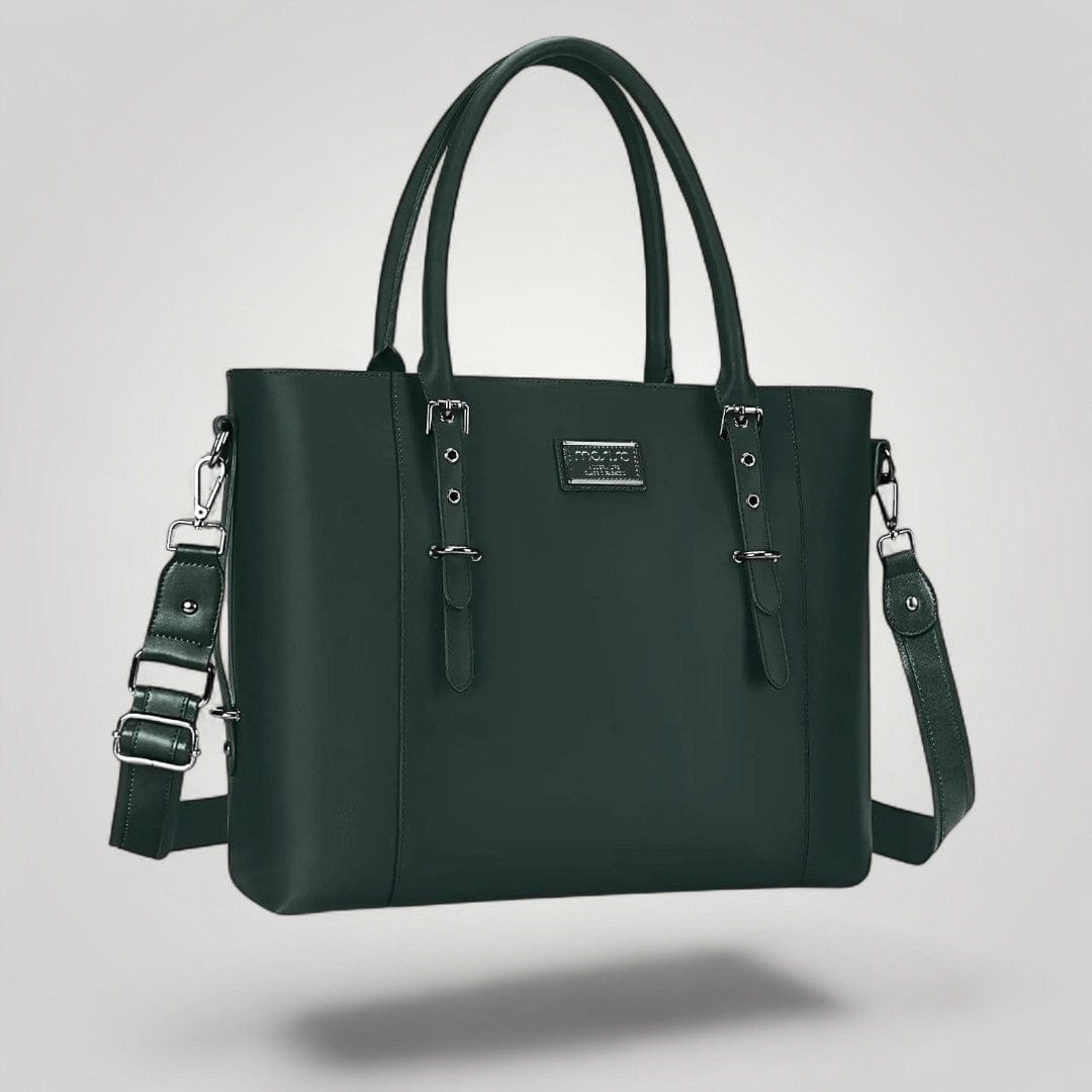 Sac Ordinateur 13 pouces pour Femme Vert Foncé