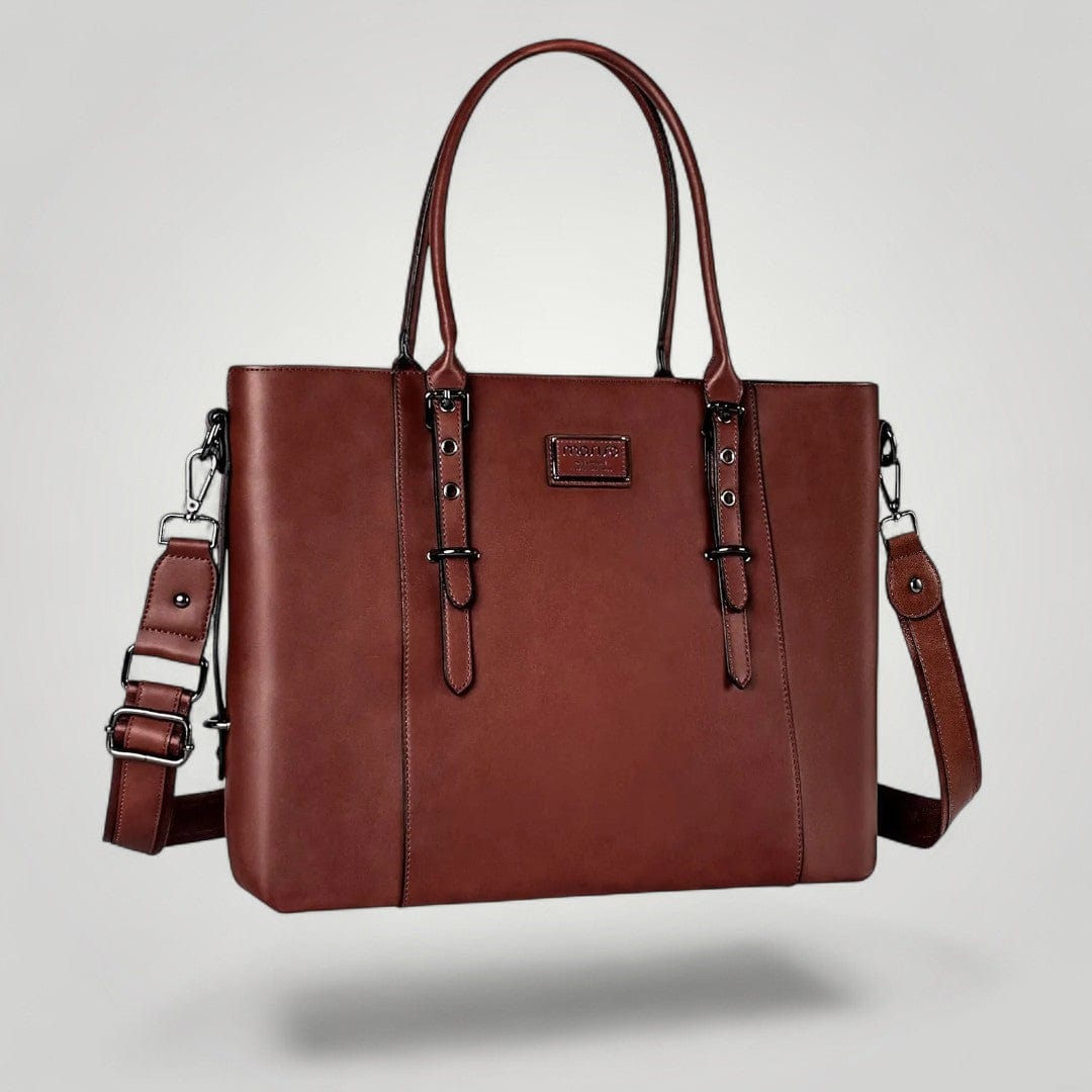 Sac Ordinateur 17 pouces pour Femme Marron