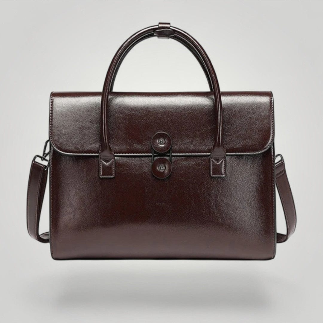 Sac Ordinateur pour Femme Vintage en Cuir 14 pouces