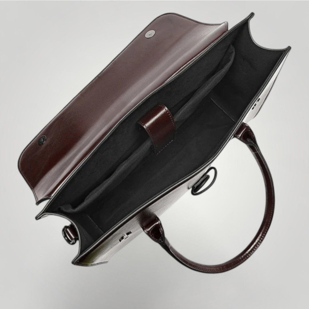 Sac Ordinateur pour Femme Vintage en Cuir 14 pouces